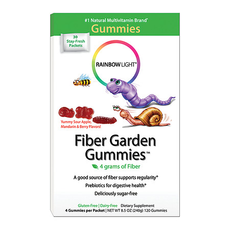 Rainbow Light Fiber Garden Gummies 30 pk box-OUT OF STOCK