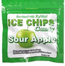 Ice Chips Candy Sour Apple 2/oz Packet *NEW PKG**
