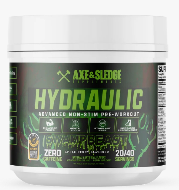 Axe & Sledge Hydraulic Swamp Beast (Apple Berry) Flavor 20/40 Servings