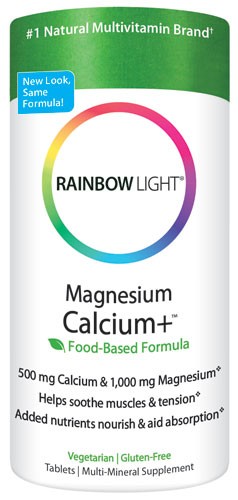 Rainbow Light Magnesium Calcium + 90 Tab    TEMPORARILY UNAVAILABLE