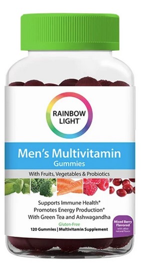 Rainbow Light New Men's Multivitamin 120 Gummies