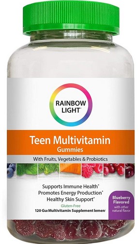 Rainbow Light New Teen's Multivitamin 120 Gummies