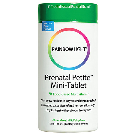 Rainbow Light Prenatal Petite Mini-Tab Multivitamin 180 Tab-OUT OF STOCK(due back 4/2025)