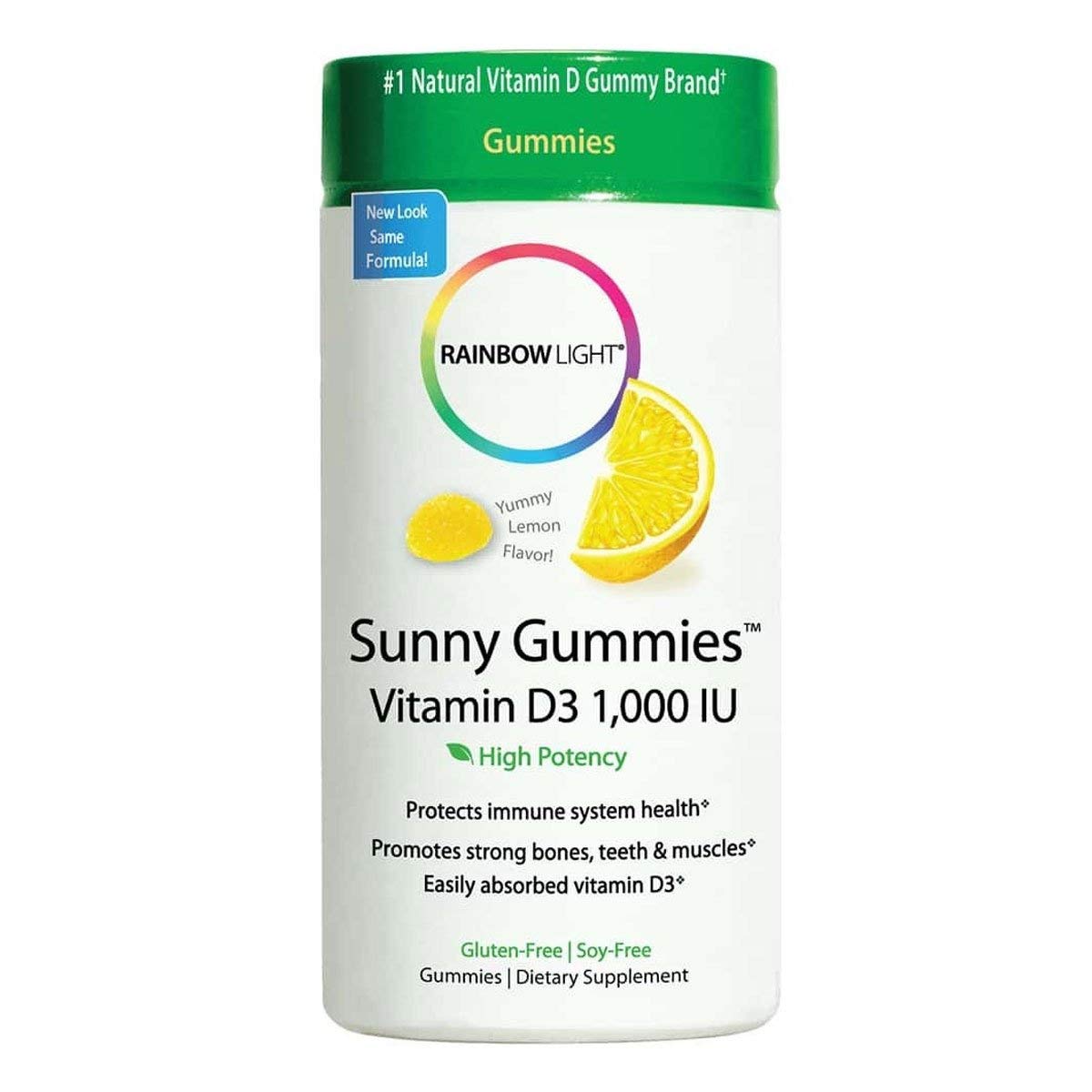 Rainbow Light Sunny Gummies Vitamin D3 1,000 IU 100 ct     TEMPORARILY UNAVAILABLE