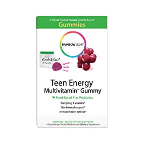 Rainbow Light Teen Energy Multivitamin Gummy 30 pk Box-UNAVAILABLE