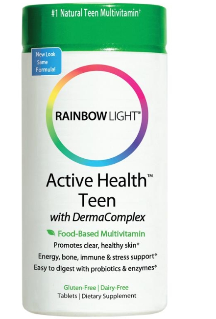 Rainbow Light Vibrance Active Teen 120 Tab