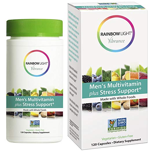 Rainbow Light Vibrance Men's Multivitamin plus Stress Support* 120 caps-UNAVAILABLE