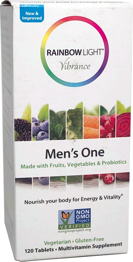Rainbow Light Vibrance Men's One Non-GMO 120 Tab
