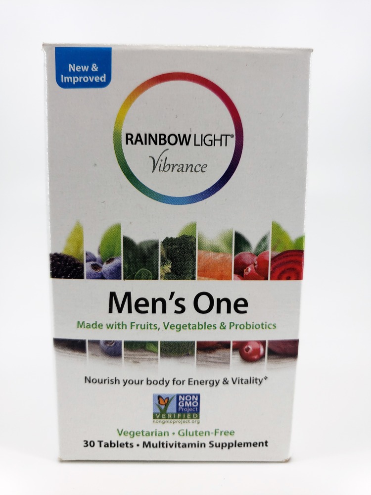 Rainbow Light Vibrance Men's One Non-GMO 30 Tab