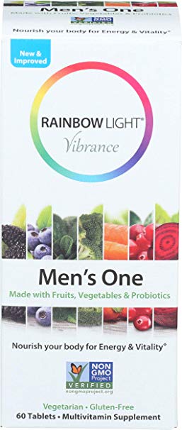 Rainbow Light Vibrance Men's One Non-GMO 60 Tab