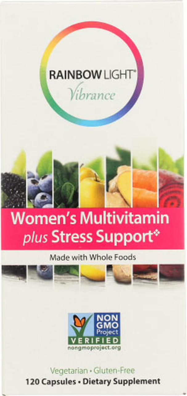 Rainbow Light Vibrance Women's Multivitamin plus Stress Support* 120 caps-UNAVAILABLE