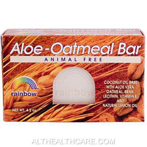 Rainbow Research Bar Soap Aloe-Oatmeal 4 oz          TEMPORARILY UNAVAILABLE
