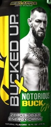 Bucked Up Mother Bucker Irish Apple (Notorious Buck) Connor Mcgregor Series 20 Servings