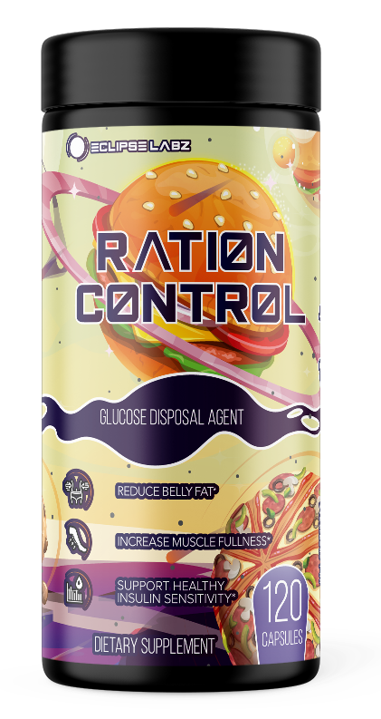 Eclipse Labz Ration Control Glucose Disposal Agent 120 Capsules