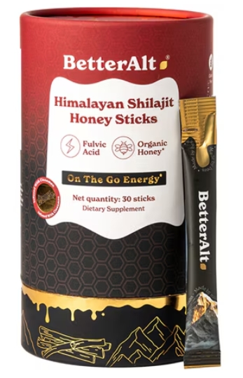 Better Alt - Shilajit Honey Sticks Cinnamon Flavor 30 Stx
