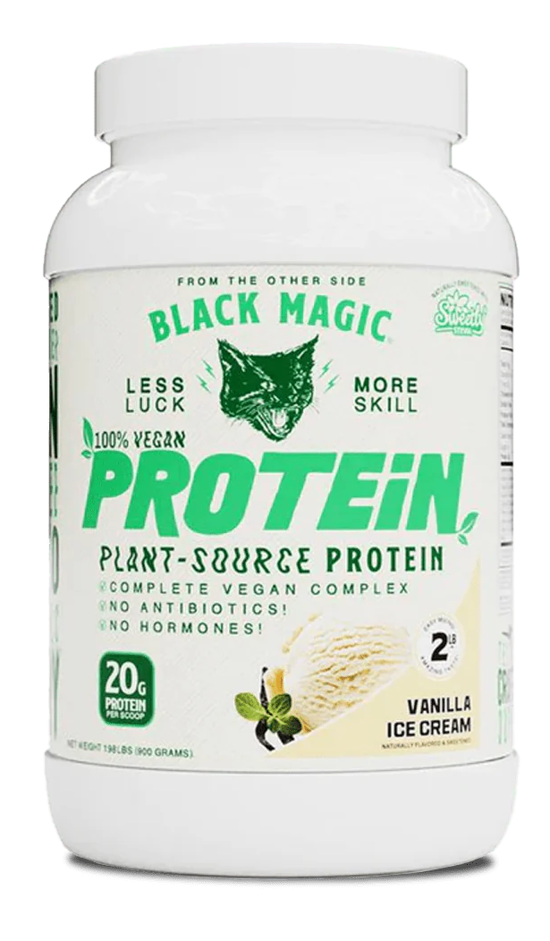 Black Magic Supplements - Plant Protein 2pnd 25 Servings Vanilla Ice Cream