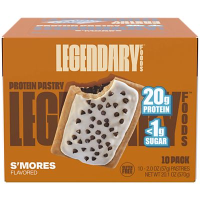 Legendary Foods Toaster Tasty Pastry Smores 10 Pack