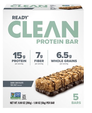 Ready  Clean Protein Bar Chocolate Sea Salt 5 Bars