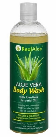 Real Aloe - Aloe Body Wash 16 Oz