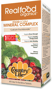 Real Food - Food Form Boron 60 Tabs-UNAVAILABLE