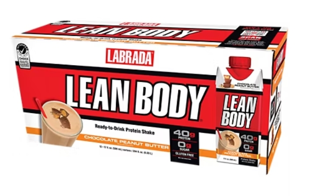 Labrada Nutrition - Lean Body Rtd Chocolate PB 17Oz 12/Cs