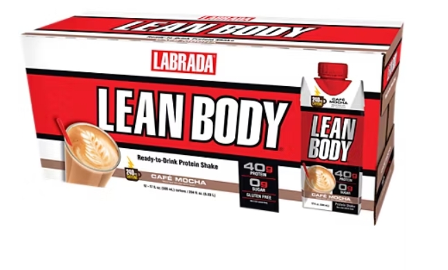 Labrada Nutrition - Lean Body Rtd Cafe Mocha 17Oz 12/Cs