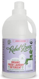 Rebel Green Laundry Detergent Lavender Grapefruit 68Oz