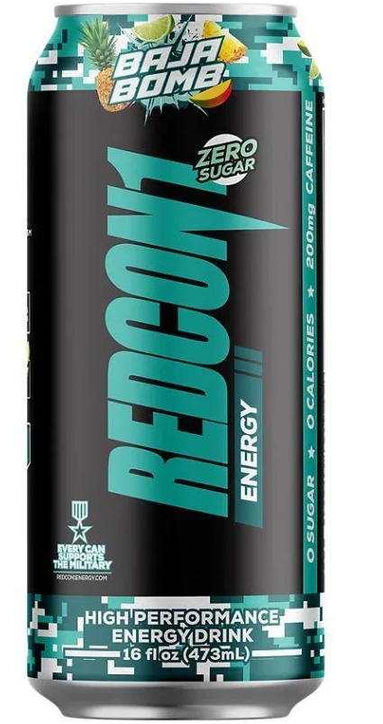 Redcon 1 - Energy Rtd 12/16oz Baja Bomb