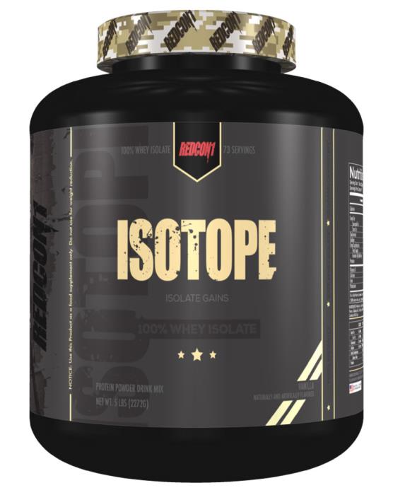Redcon 1 - Isotope Whey Isolate 5Lb Vanilla