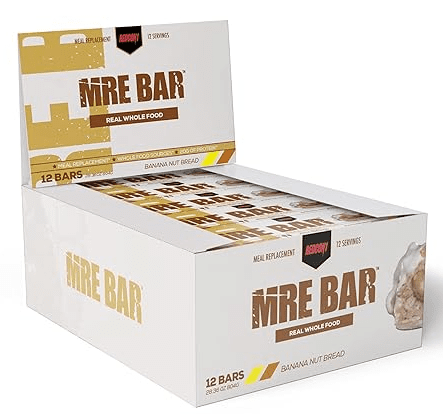 Redcon 1 - Mre Bar 12/20G Banana Nut Bread      TEMPORARILY UNAVAILABLE