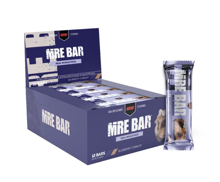Redcon 1 - Mre Bar 12/20G Blueberry Cobbler      TEMPORARILY UNAVAILABLE