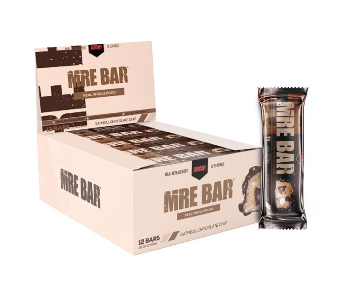 Redcon 1 - Mre Bar 12/20G Oatmeal Chocolate Chip TEMPORARILY UNAVAILABLE