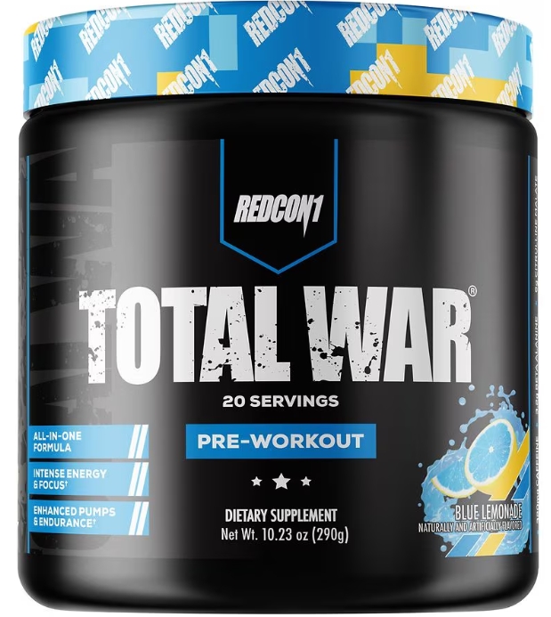 Redcon 1 - Total War 30 Servings Blue Lemonade