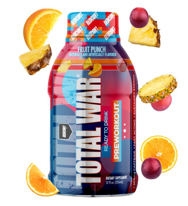 Redcon 1 - Total War RTD 12/12oz Fruit Punch