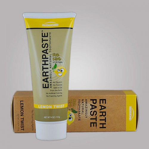 Redmond Trading Brands - Earthpaste, Lemon Twist 4 oz