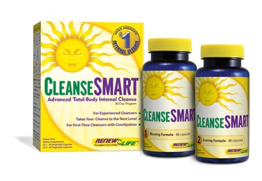 Renew Life CleanseSMART 2-part kit