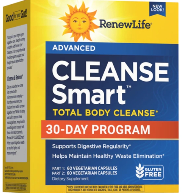 Renew Life CleanseSMART 2-part kit