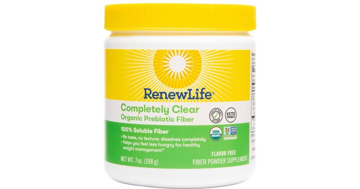 Renew Life Completely Clear Organic Prebiotic Fiber 7 Oz. Powder     TEMPORARILY UNAVAILABLE