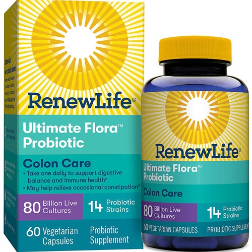 Renew Life Ultimate Flora Colon Care 80B 60 Ct
