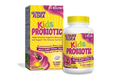 Renew Life Ultimate Flora Kids Probiotic 30 chewable tablets