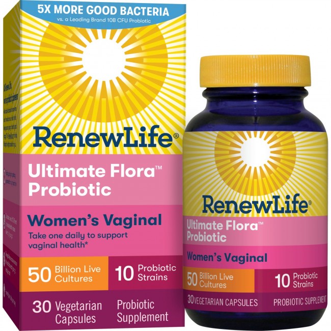 Renew Life Ultimate Flora Women's Vaginal 50B 30 Ct