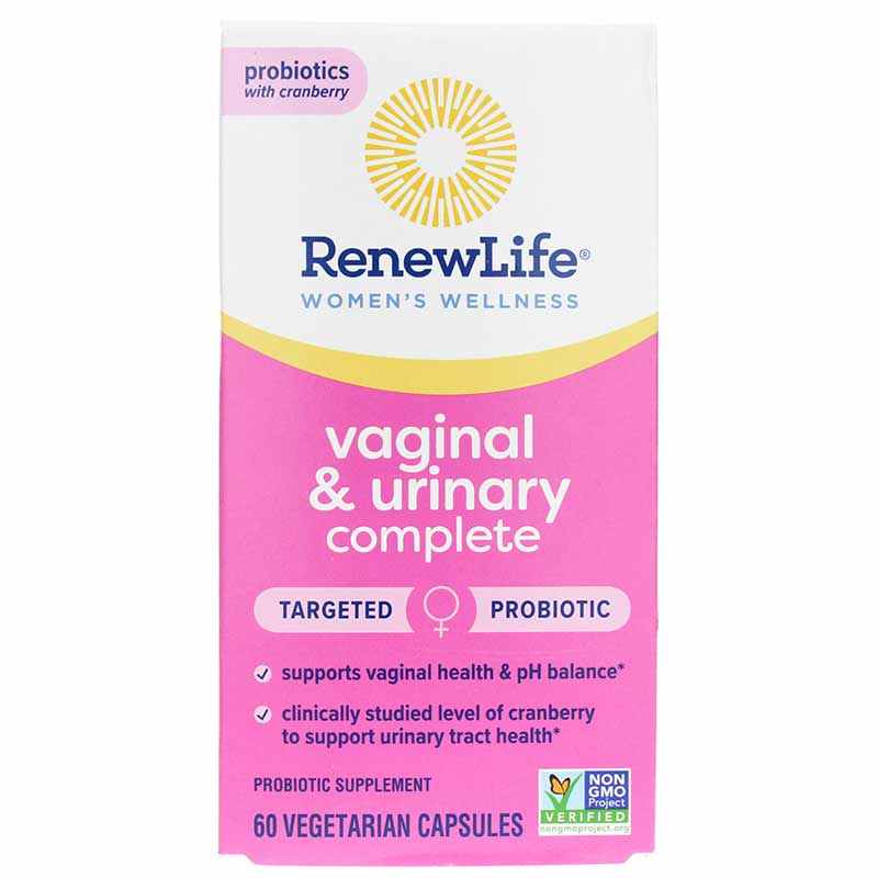 Renew Life Vaginal & Urinary Complete 60Ct