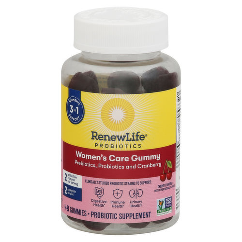 Renew Life Women's Care Gummy - 2 Billion 48Ct