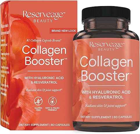 Reserveage Collagen Booster w/ Resveratrol  60 capsule