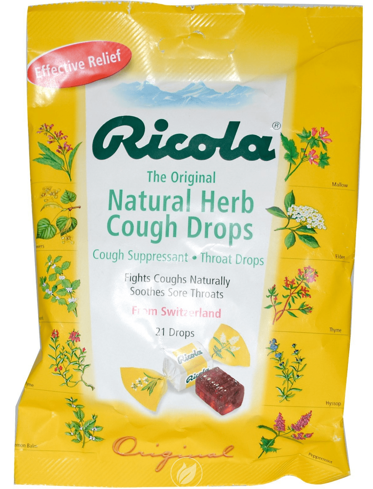 Ricola Cough Drops Original Herb 3 oz