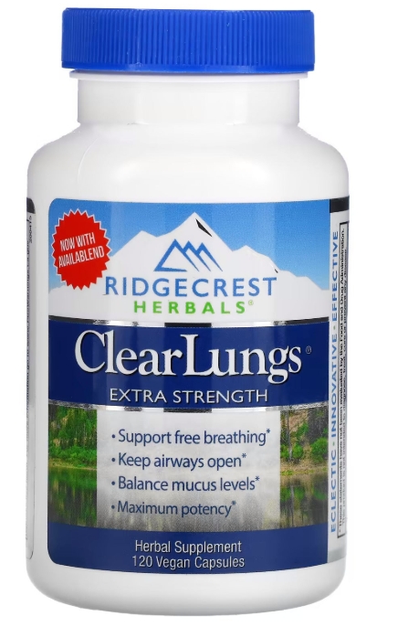 Ridgecrest - Clearlungs Extra Strength 120 CAP