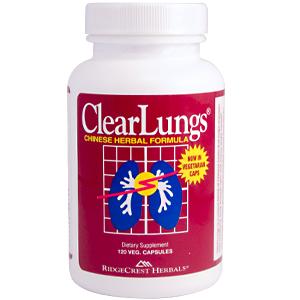Ridgecrest - Clearlungs Red/Herbal 120 CT