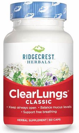 Ridgecrest - Clearlungs Red/Herbal 60 CT