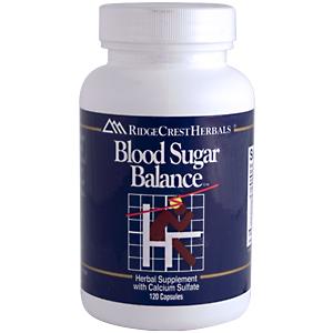 Ridgecrest - Blood Sugar Balance 120 CAP