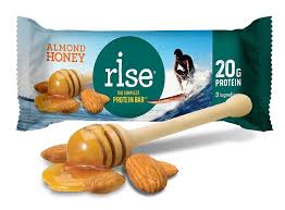 Rise Bar - Protein Bar; Almond Honey 12/2.1 OZ-OUT OF STOCK